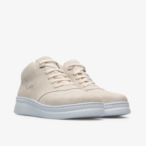 Camper Runner Up Womens Sneakers US-74561 Cream Sale USA